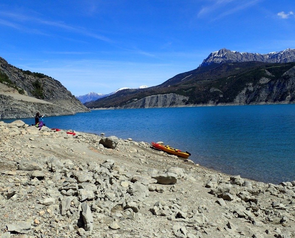 stage kayak mer serre ponçon